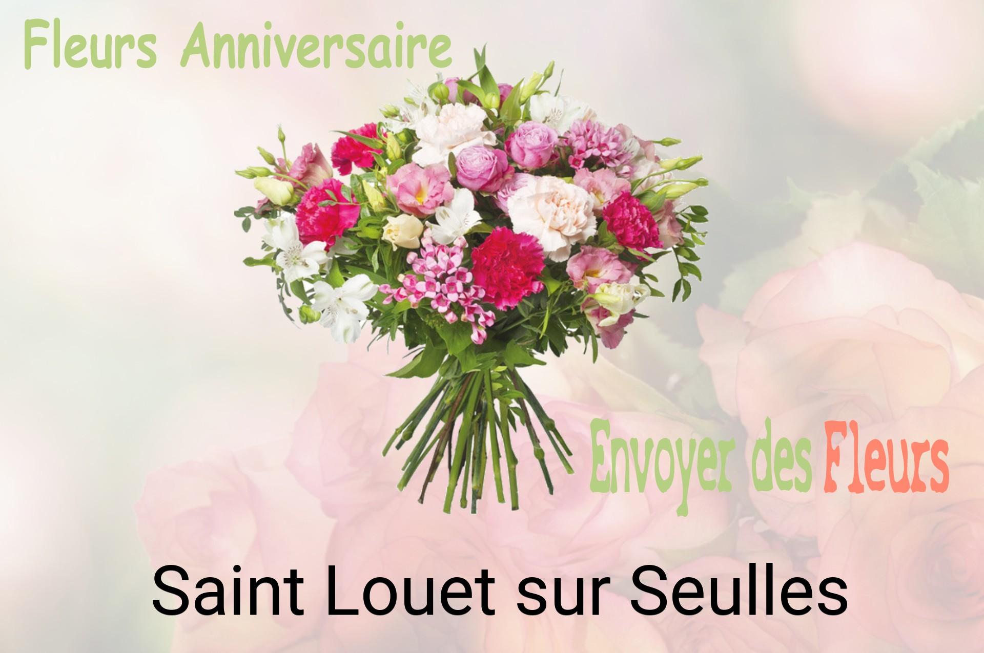 Bouquet de fleurs d’anniversaire livré à Saint-Louet-sur-Seulles